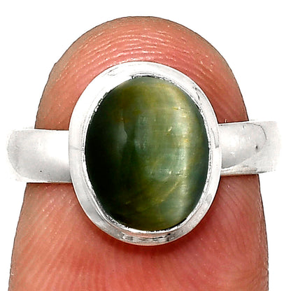 Premium Quality Genuine Cats Eye Ring size-6 R-1007 49-ER14046