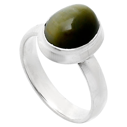 Premium Quality Genuine Cats Eye Ring size-6 R-1007 49-ER14046