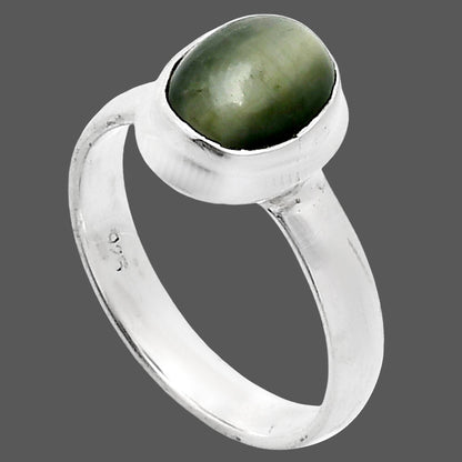 Premium Quality Genuine Cats Eye Ring size-7 R-1007 49-ER14053