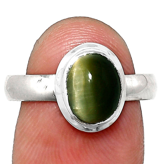 Premium Quality Genuine Cats Eye Ring size-8 R-1007 49-ER14055