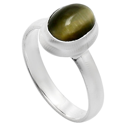 Premium Quality Genuine Cats Eye Ring size-8 R-1007 49-ER14055