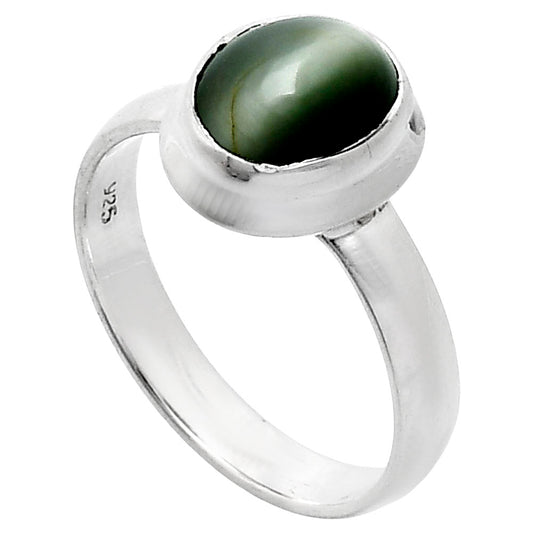 Premium Quality Genuine Cats Eye Ring size-8 R-1007 49-ER14059