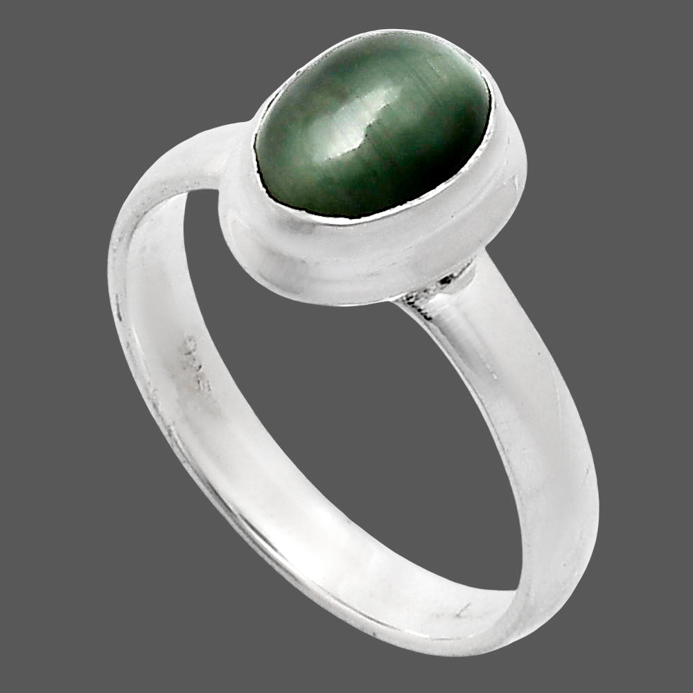 Premium Quality Genuine Cats Eye Ring size-8 R-1007 49-ER14064