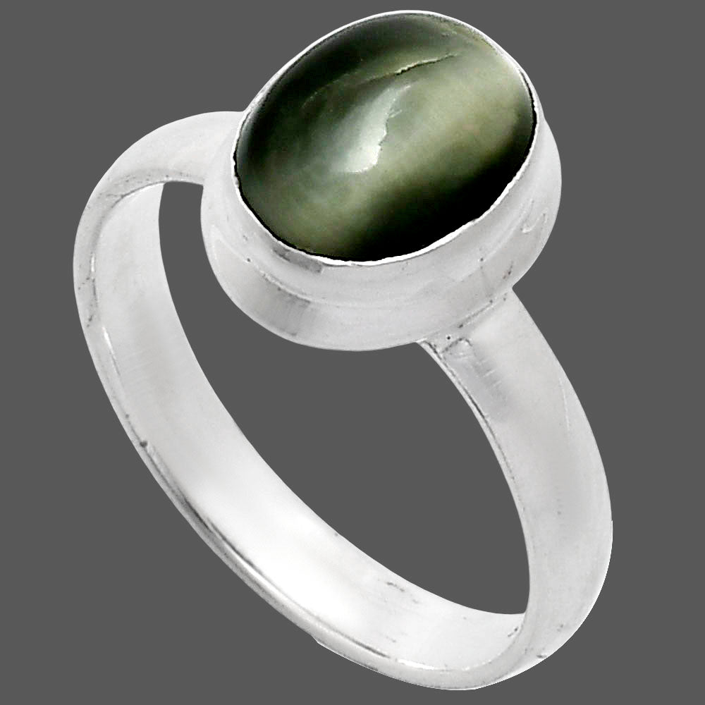 Premium Quality Genuine Cats Eye Ring size-8 R-1007 49-ER14065
