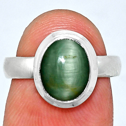 Premium Quality Genuine Cats Eye Ring size-6 R-1007 49-ER14066