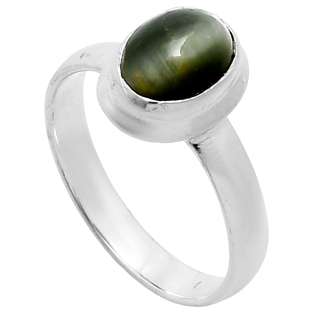 Premium Quality Genuine Cats Eye Ring size-8 R-1007 49-ER14067