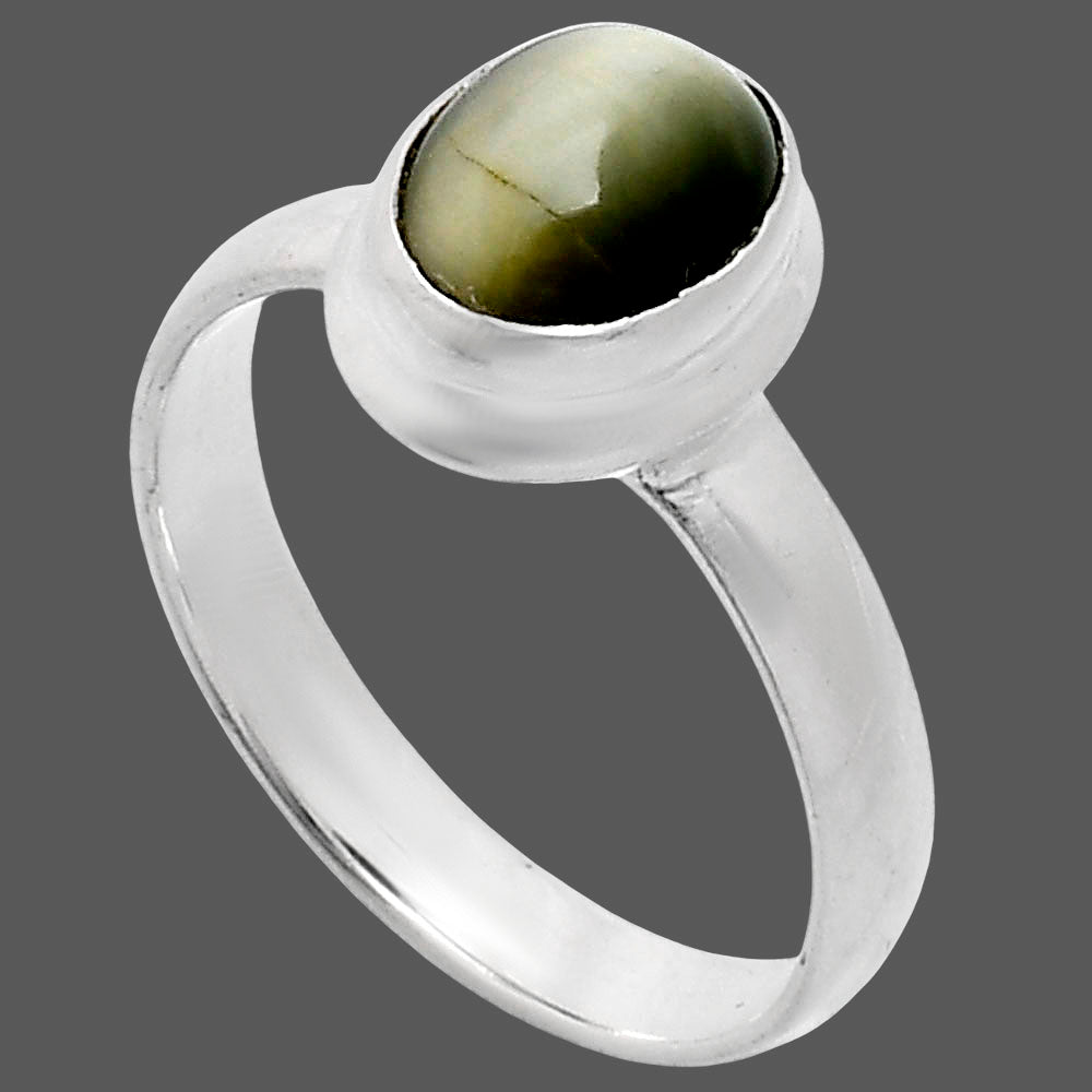 Premium Quality Genuine Cats Eye Ring size-8 R-1007 49-ER14071