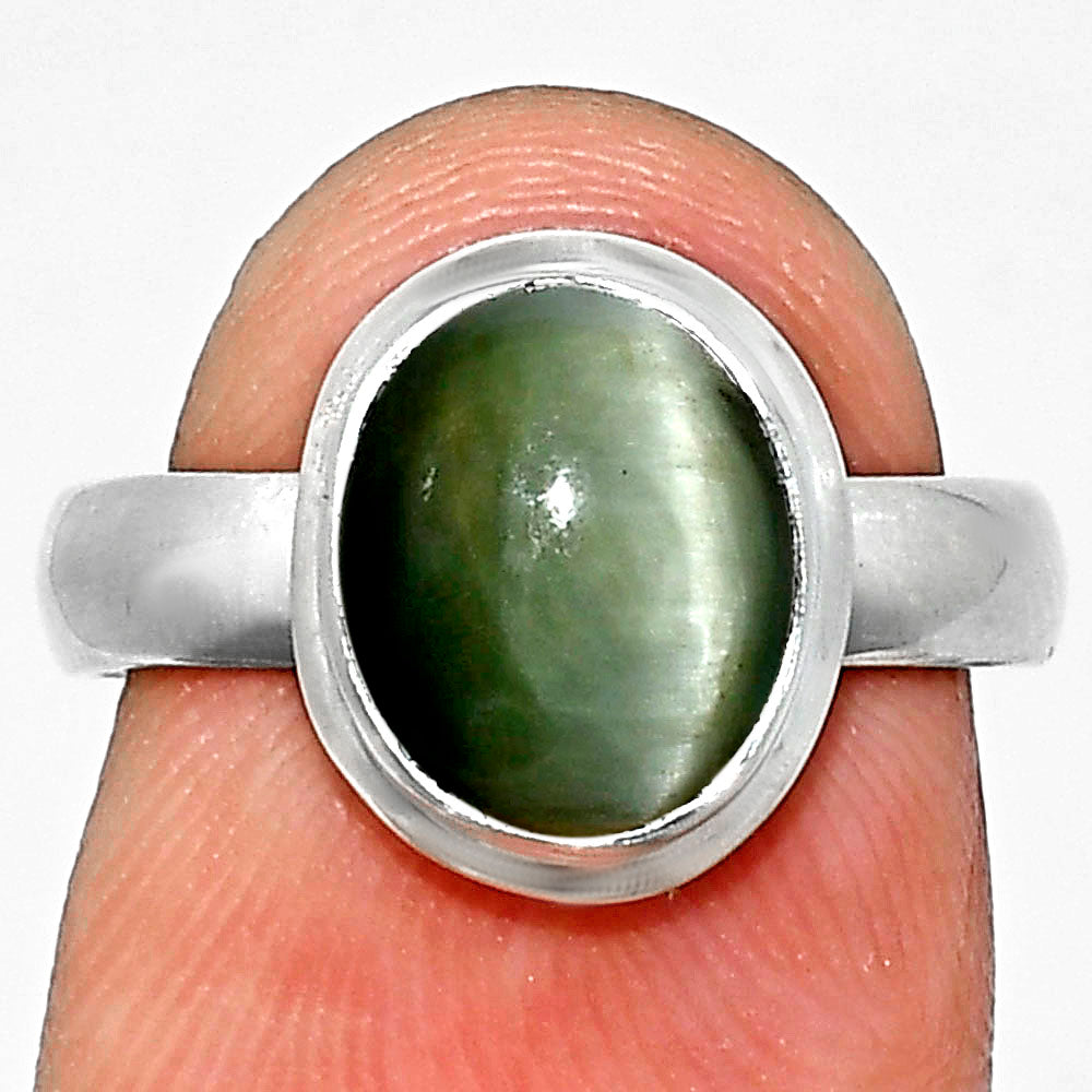 Premium Quality Genuine Cats Eye Ring size-6 R-1007 49-ER14078