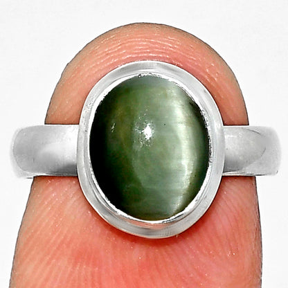 Premium Quality Genuine Cats Eye Ring size-6 R-1007 49-ER14078