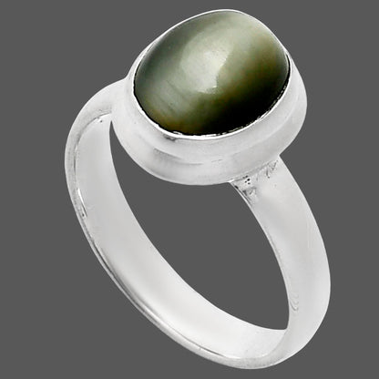 Premium Quality Genuine Cats Eye Ring size-6 R-1007 49-ER14078