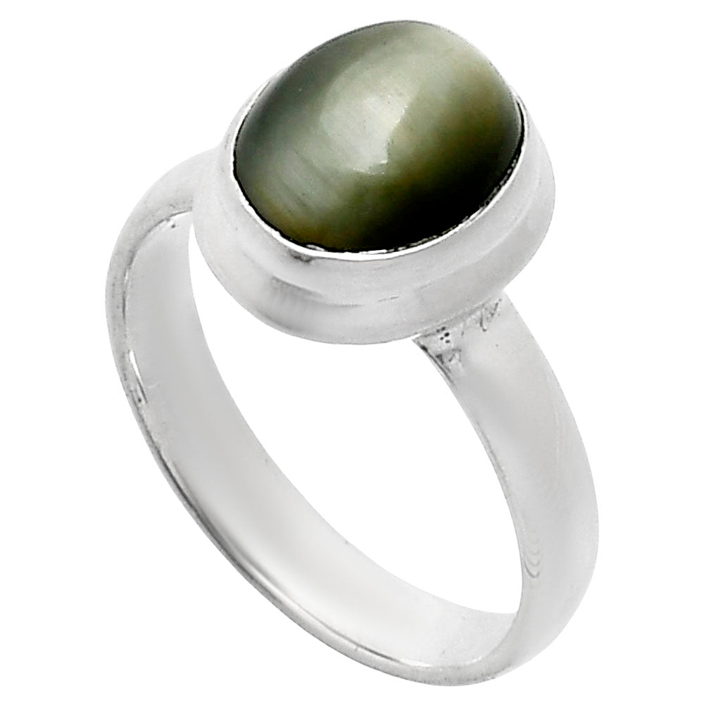 Premium Quality Genuine Cats Eye Ring size-6 R-1007 49-ER14078