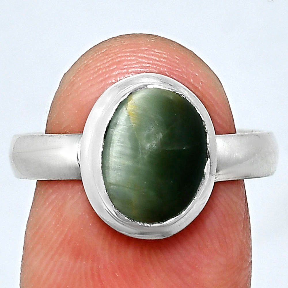 Premium Quality Genuine Cats Eye Ring size-8 R-1007 49-ER14081