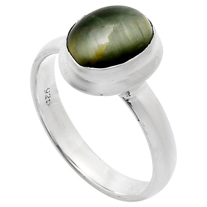 Premium Quality Genuine Cats Eye Ring size-8 R-1007 49-ER14081