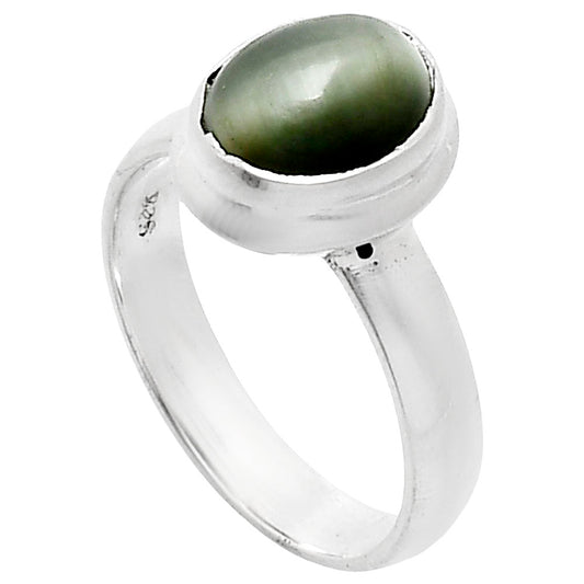 Premium Quality Genuine Cats Eye Ring size-6 R-1007 49-ER14082