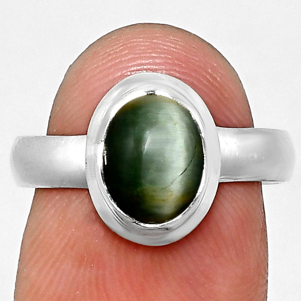 Premium Quality Genuine Cats Eye Ring size-7 R-1007 49-ER14084