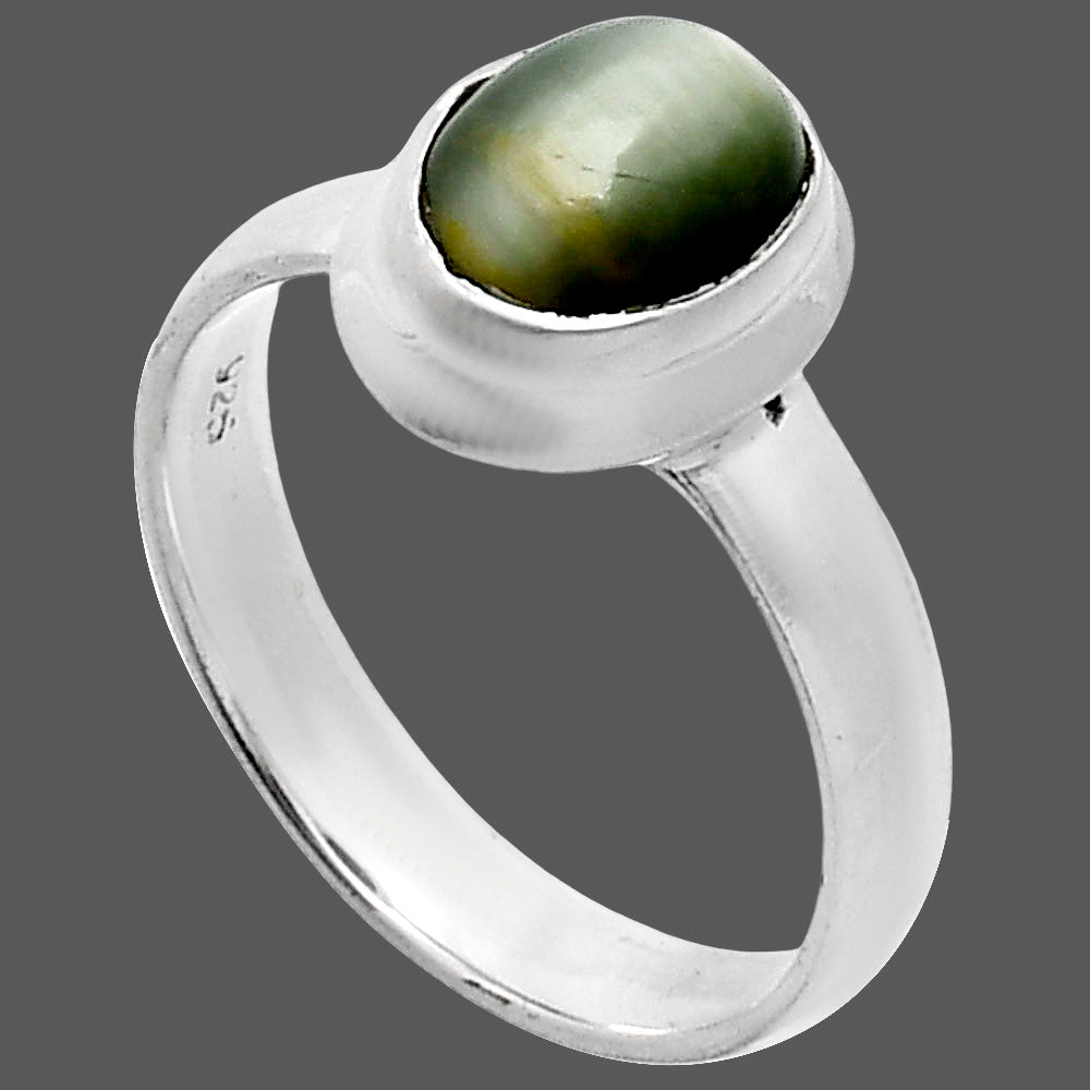 Premium Quality Genuine Cats Eye Ring size-7 R-1007 49-ER14084