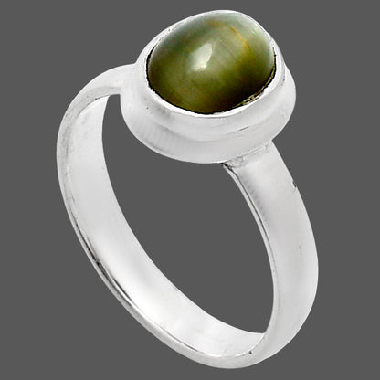 Premium Quality Genuine Cats Eye Ring size-7 R-1007 49-ER14087