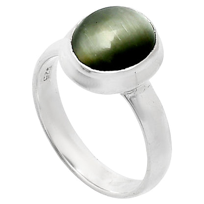 Premium Quality Genuine Cats Eye Ring size-6 R-1007 49-ER14088