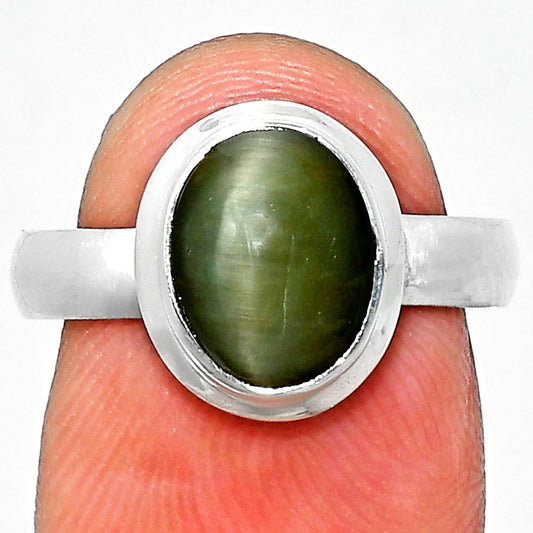 Premium Quality Genuine Cats Eye Ring size-7 R-1007 49-ER14091
