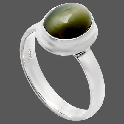 Premium Quality Genuine Cats Eye Ring size-7 R-1007 49-ER14091