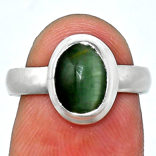 Premium Quality Genuine Cats Eye Ring size-6 R-1007 49-ER14092