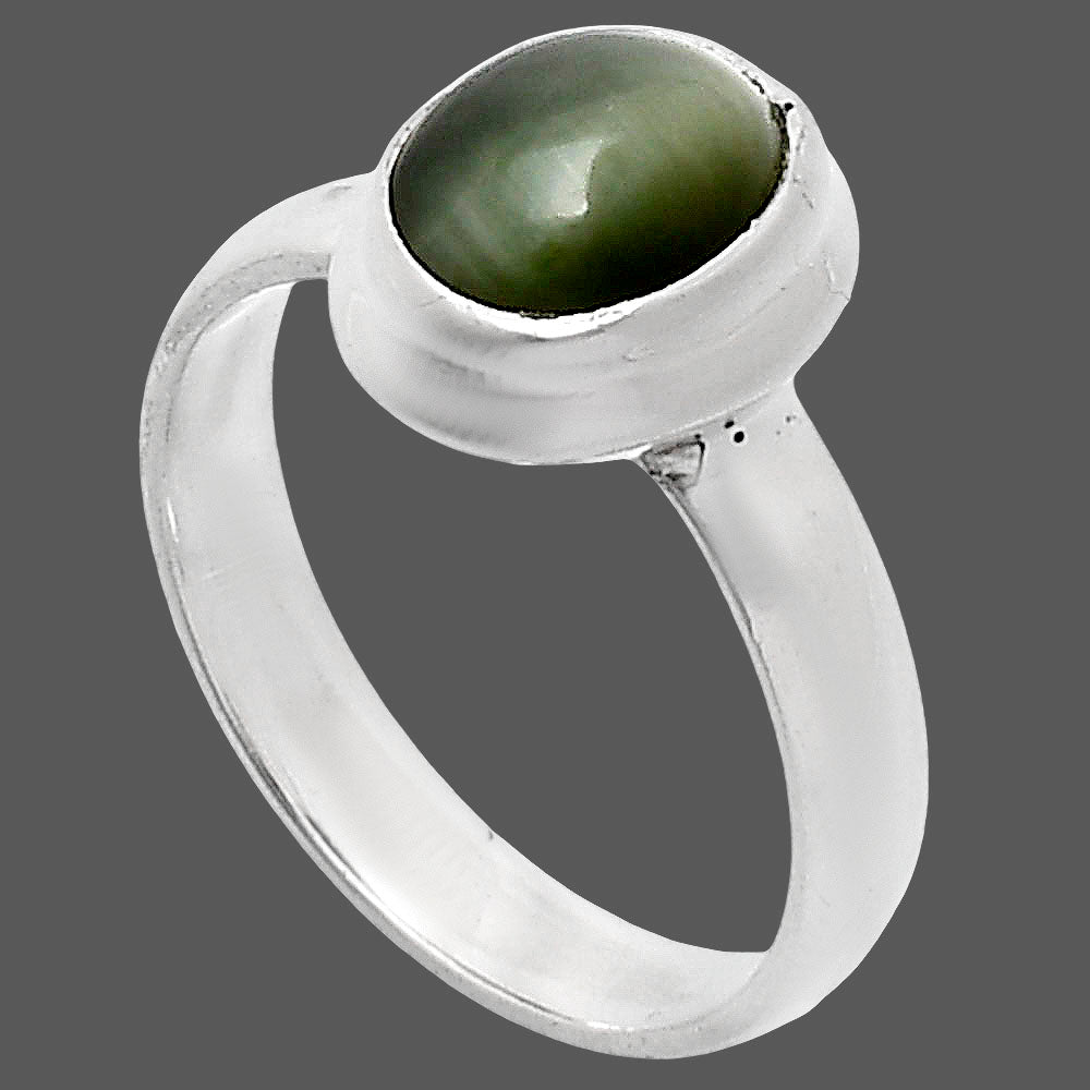 Premium Quality Genuine Cats Eye Ring size-6 R-1007 49-ER14092