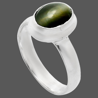 Premium Quality Genuine Cats Eye Ring size-6 R-1007 49-ER14094
