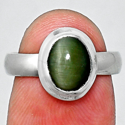 Premium Quality Genuine Cats Eye Ring size-6 R-1007 49-ER14095