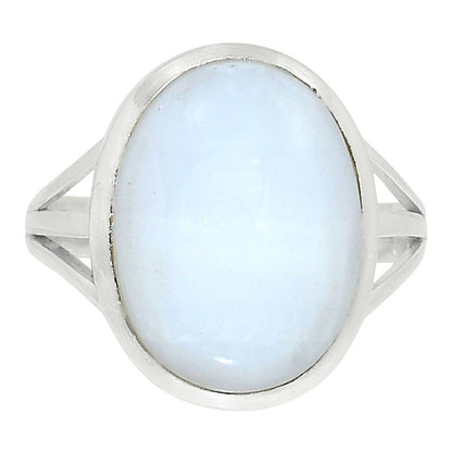 Premium Quality Natural White Opal Ring size-8 R-1006 50-ER14101
