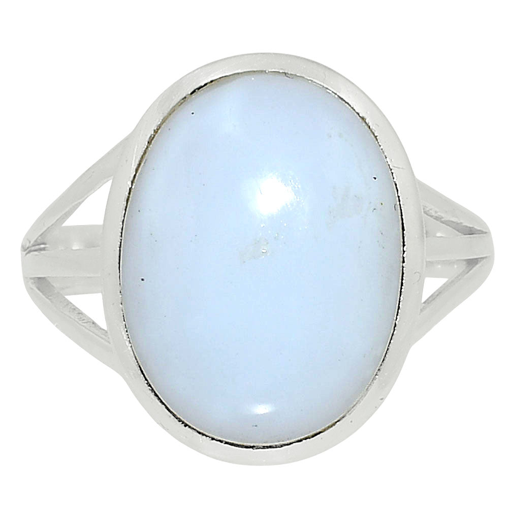 Premium Quality Natural White Opal Ring size-9 R-1006 50-ER14103