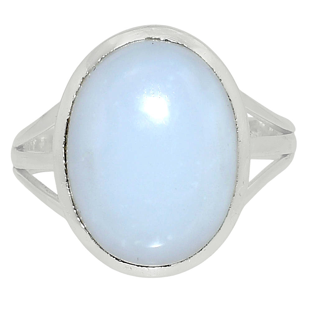 Premium Quality Natural White Opal Ring size-9 R-1006 50-ER14104