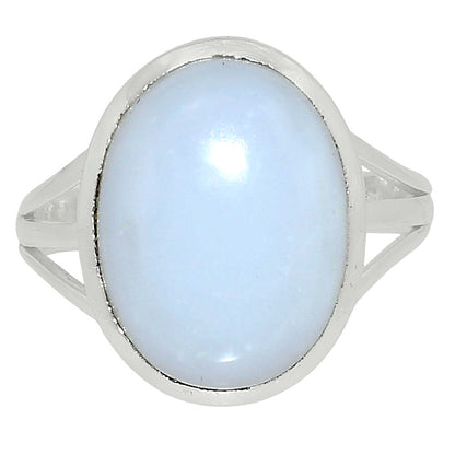 Premium Quality Natural White Opal Ring size-9 R-1006 50-ER14104