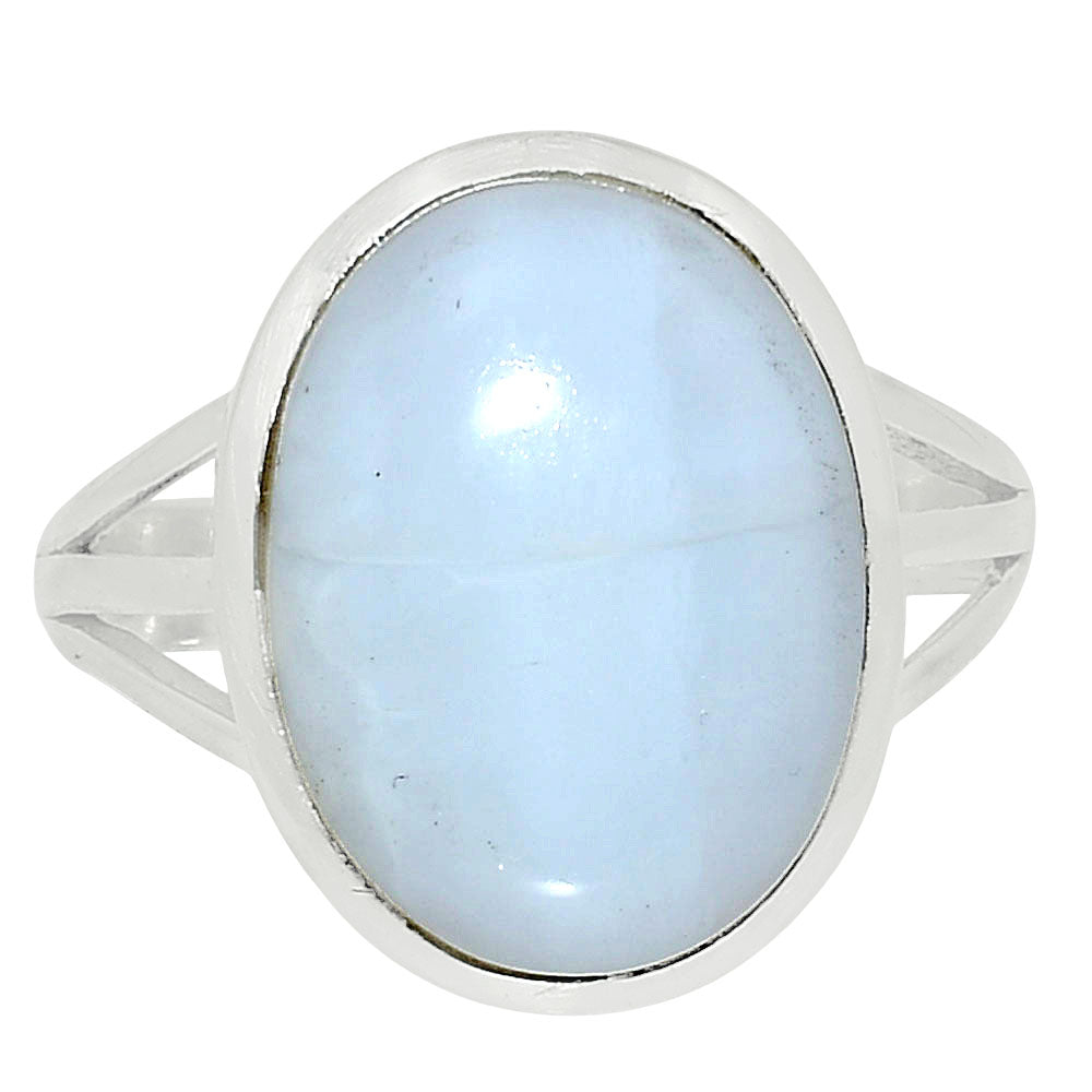 Premium Quality Natural White Opal Ring size-9 R-1006 50-ER14105