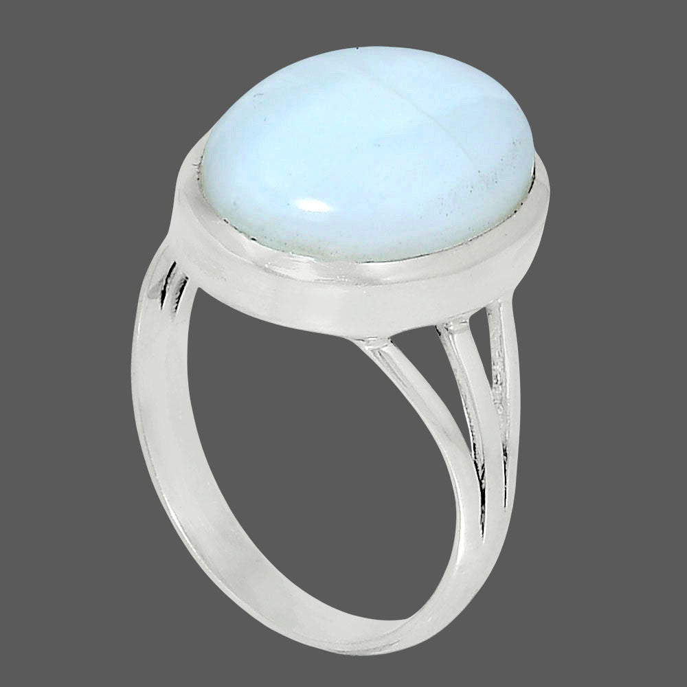 Premium Quality Natural White Opal Ring size-9 R-1006 50-ER14105