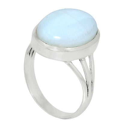 Premium Quality Natural White Opal Ring size-9 R-1006 50-ER14105