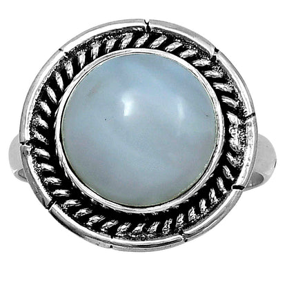 Premium Quality Natural White Opal Ring size-9 R-1728 50-ER14116