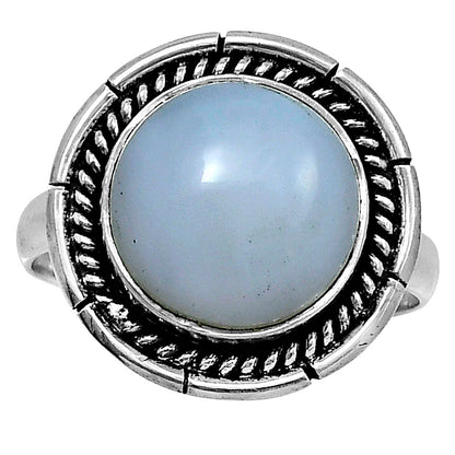 Premium Quality Natural White Opal Ring size-9 R-1728 50-ER14118
