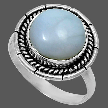Premium Quality Natural White Opal Ring size-10 R-1728 50-ER14120
