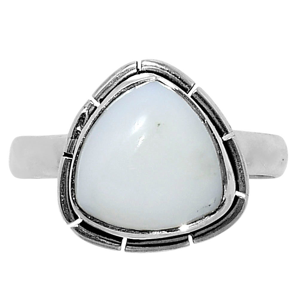 Natural White Opal Ring size-7 R-1011 50-ER14767