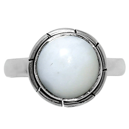 Natural White Opal Ring size-8 R-1011 50-ER14776