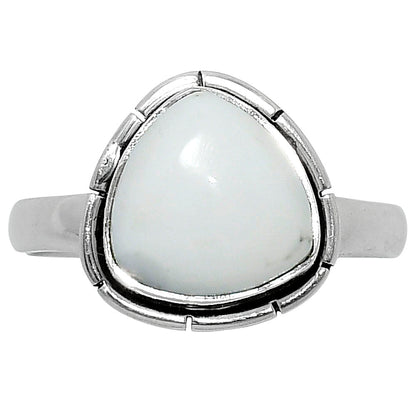Natural White Opal Ring size-9 R-1011 50-ER14782