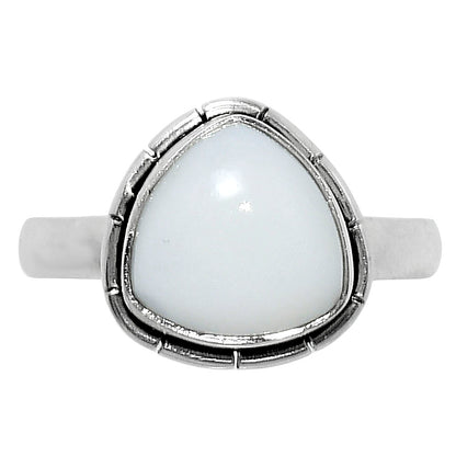 Natural White Opal Ring size-9 R-1011 50-ER14785