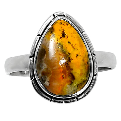 Natural Indonesian Bumble Bee Ring size-9 R-1011 54-ER14899