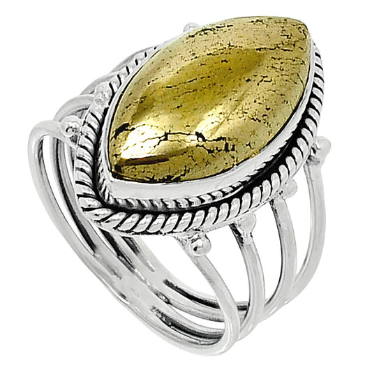 Premium Quality Apache Gold Healer's Gold Ring size-8 R-1010 55-ER14540