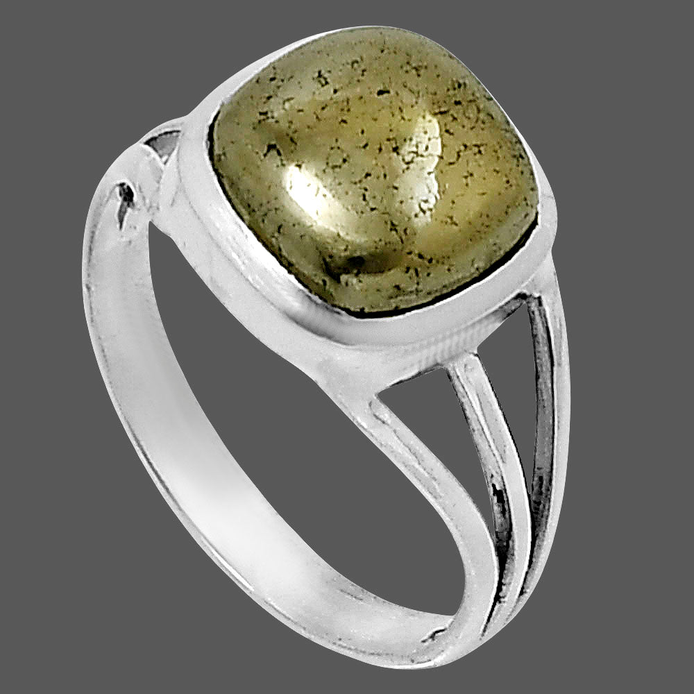 Premium Apache Gold Healer'S Gold Ring size-8 R-1006 55-ER14584