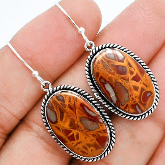 Natural Noreena Jasper Earrings E-1055 56-EE10409