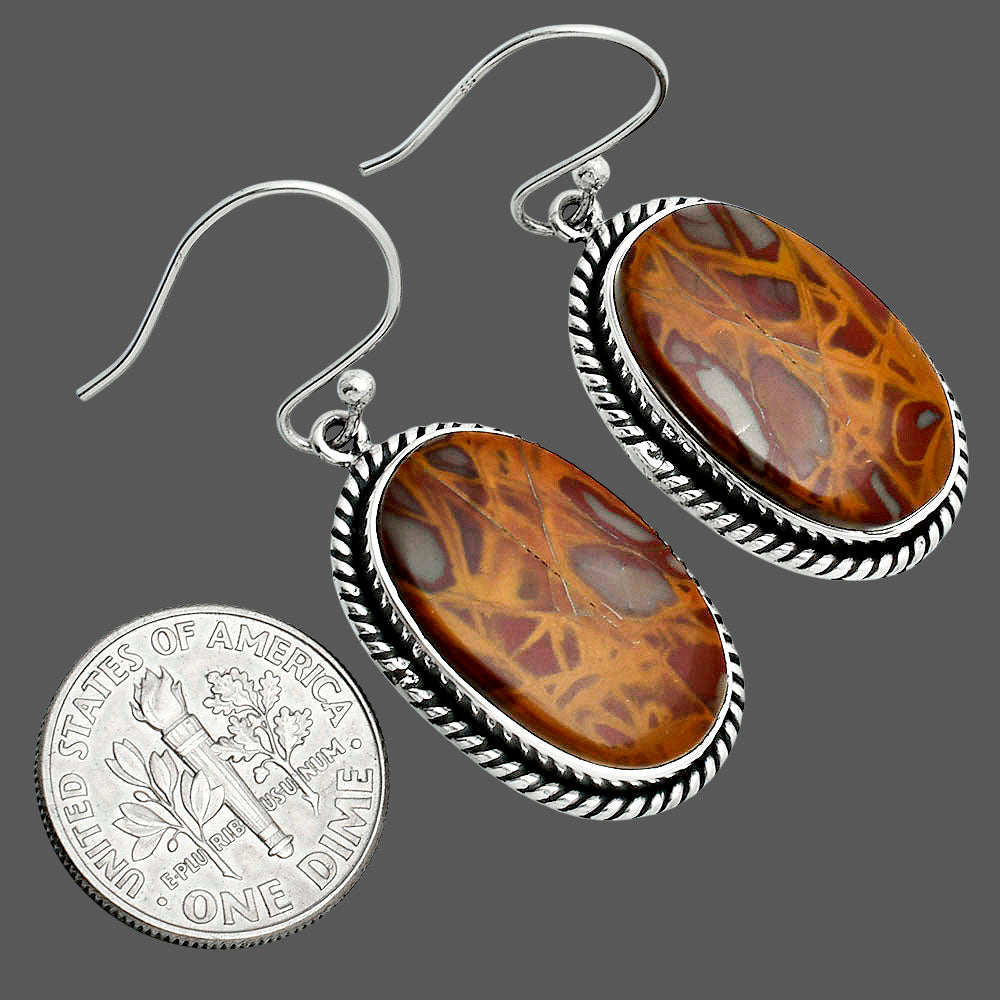 Natural Noreena Jasper Earrings E-1055 56-EE10409