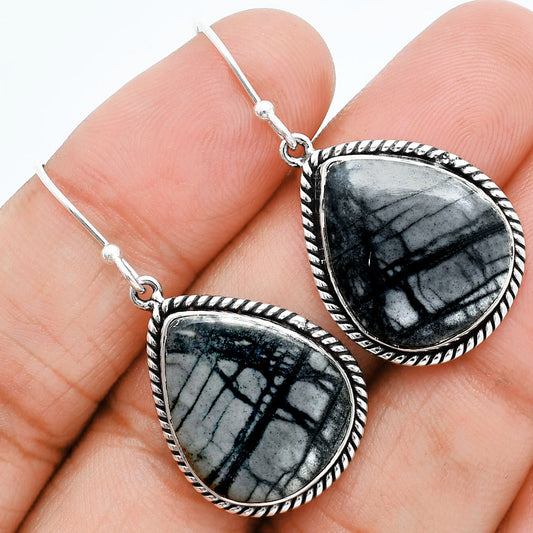 Natural Picasso Jasper Earrings E-1055 56-EE10412