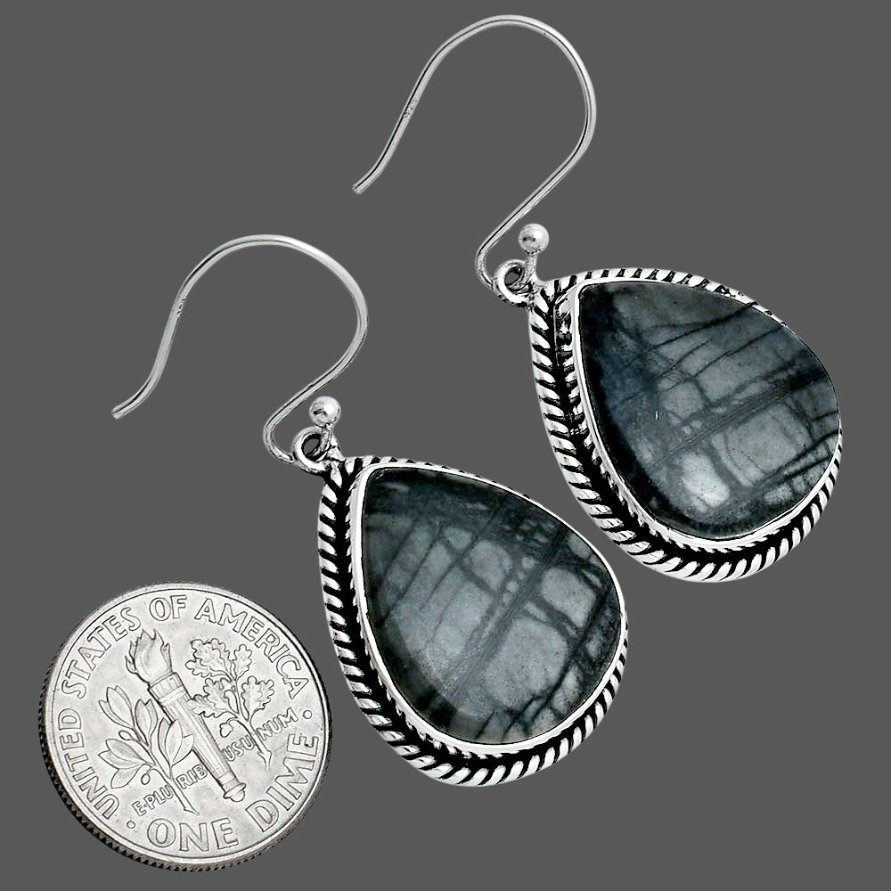 Natural Picasso Jasper Earrings E-1055 56-EE10412