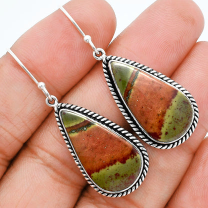 Natural Australian Imperial Jasper Earrings E-1055 56-EE10415